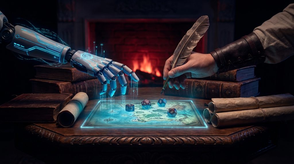 The Ethics of AI in Storytelling: ChatGPT as a Game Master?